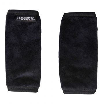 Dooky DOOKY Seatbet Pads, BLACK 2 kpl/pkt