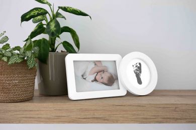 HAPPY HANDS Inkless Photo Frame Mustejälki-/kuvakehys