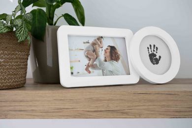 HAPPY HANDS Inkless Photo Frame Mustejälki-/kuvakehys