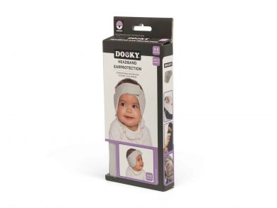 DOOKY Headband Baby Ear Protection 0-6 kk