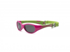 *RKS Explorer POLAROIDUT Aurinkolasit 0+ CHERRYPINK/LIME