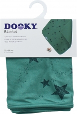 *Dooky Blanket Green Star