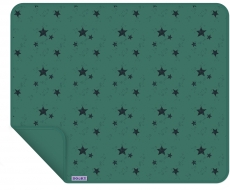 *Dooky Blanket Green Star