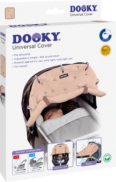 Dooky Universal Cover Origami Rosé 