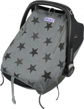 Dooky Universal Cover Grey Stars