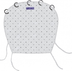 Dooky Universal Cover Light Grey Crowns