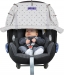 Dooky Universal Cover Light Grey Crowns