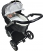 Dooky Universal Cover Light Grey Crowns