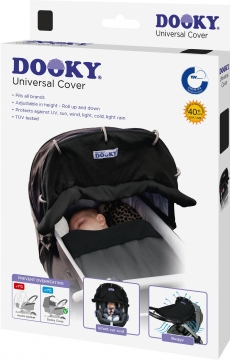 Dooky Universal Cover Black