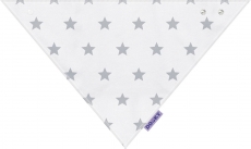 *Dooky Dribble Bib Silver Star