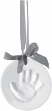 HAPPY HANDS Ornament Kit Silver Ribbon
