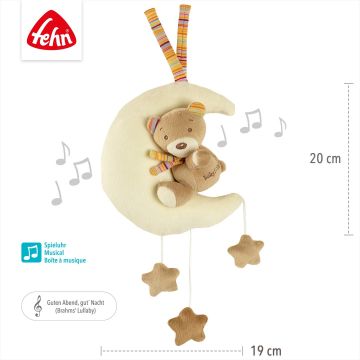 FEHN Rainbow SOITTOLELU Nalle kuussa TEDDY TOM