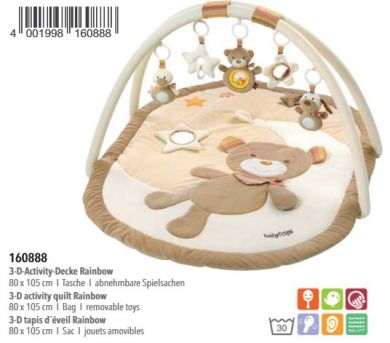 FEHN Rainbow 3-D Puuhakeskus TEDDY TOM