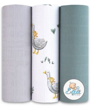 EGAKids Harsoliinat 100% puuvillaa 60x80 cm 3 kpl 2189