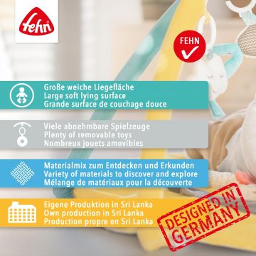FEHN Rainbow 3-D Puuhakeskus TEDDY TOM