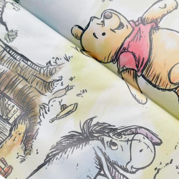 KEEEPER Nalle Puh Hoitoalusta valkoinen