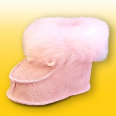 *HEITMANN FELLE Lampaankarvatossut, Pitkä karva, ROSA