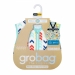 *GRO COMPANY GroBag Travel Unipussi, Action Stacks, 0-6 kk 2.5 TOG