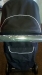 BASSON BABY Scoop Matkarattaat MUSTA (valkoiset tehosteet)