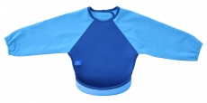 BIBETTA Ultrabib Hihallinen Ruokakalappu Denim Blue/Blue