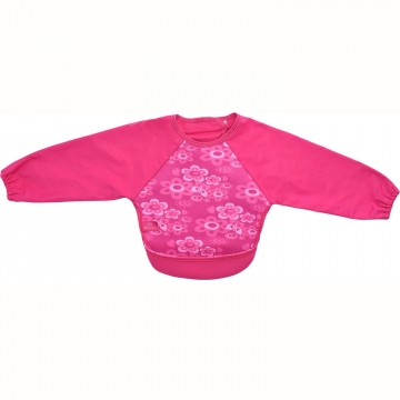 *BIBETTA Ultrabib Hihallinen Ruokakalappu Butterfly pink 