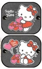 HiTS4KiDS Aurinkosuojat Autoon HELLO KITTY Musta 2 kpl/pkt