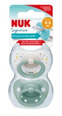 NUK Signature Silikoni 0-6 kk Huvitutit 