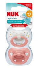 NUK Signature Silikoni 0-6 kk Huvitutit 