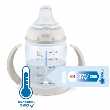 NUK FC Temp Control Learner Bottle Nokkapullo 6-18 kk 150ml 