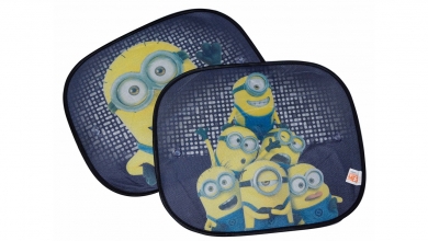 HiTS4KiDS MESH Aurinkosuojat Autoon MINIONS (Itse Ilkimys 3)