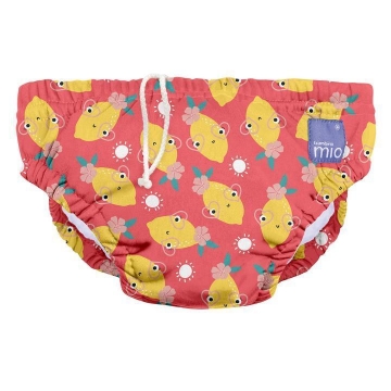 *BAMBINO MIO SwimNappy Uimavaippahousut,  M 6-12kk (7-9kg) Lemon Twist