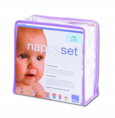 *Bambino Mio NappySet Vaippasetti Large 9-12kg