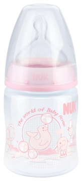 *NUK First Choice PP Tuttipullo 150ml, Baby Rose