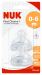 NUK First Choice+ Silikoni Pullotutit 0-6kk M 