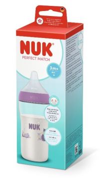 NUK NUK Perfect Match Tuttipullo 260 ml +3 kk