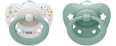 NUK Signature Silikoni 0-6 kk Huvitutit 