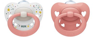 NUK Signature Silikoni 0-6 kk Huvitutit 