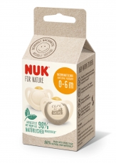 NUK for Nature latex Huvitutit 0-6kk 2kpl