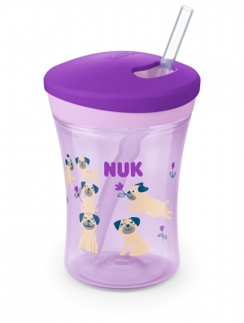 *NUK  Action Cup Dogs lila