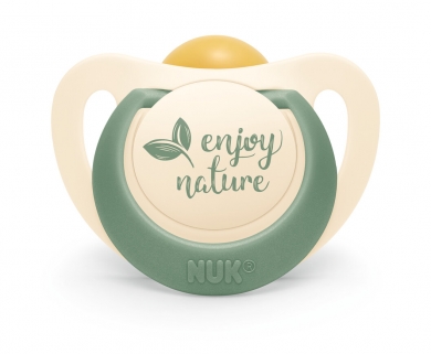 *NUK for Nature latex Huvitutit 0-6kk 2kpl