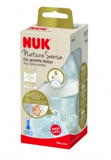 *NUK Nature Sense PP Temp Control Tuttipullo 150ml Valkoinen 