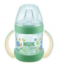 *NUK for Nature Temp Control Learner Bottle Nokkapullo 6 kk+ 150ml  