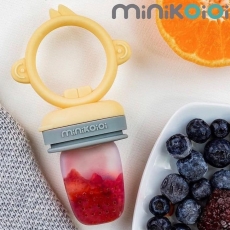 MINIKOIOI Pulps yellow/grey Maistelututti  