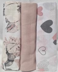 EGAKids Harsoliinat 100% puuvillaa 60x80 cm 3 kpl 0213
