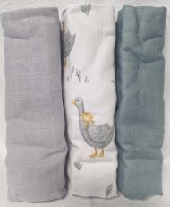 EGAKids Harsoliinat 100% puuvillaa 60x80 cm 3 kpl 2189