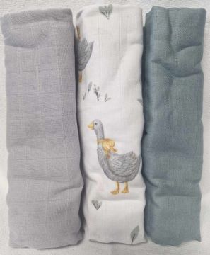 EGAKids Harsoliinat 100% puuvillaa 60x80 cm 3 kpl 2189