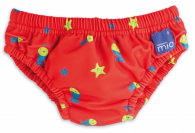 *BAMBINO MIO SwimNappy Uimavaippahousut,  S 0-6kk (5-7kg) Fish red