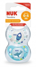 *NUK Trendline Silikoni Huvitutit 0-6kk BOXI 